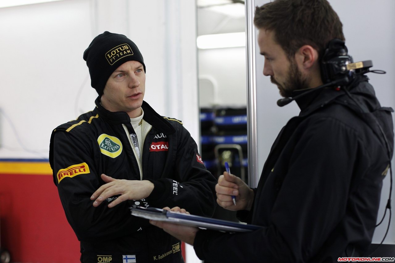 Raikkonen Test Valencia